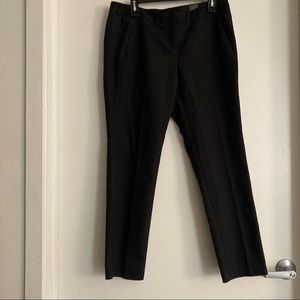 Black contemporary fit, narrow leg, dress pants. Slim fit. Size 8. Stretch